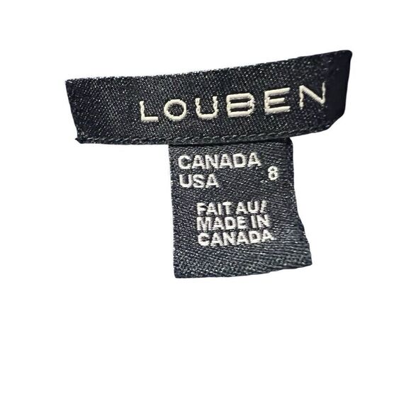 Louben Womens Jacket Royal Blue Wool & Cashmere Blend Button Up Jacket Size‎ 8 - Picture 7 of 8